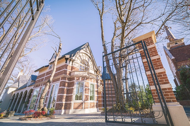 古き良き欧州の邸宅のようなレストラン