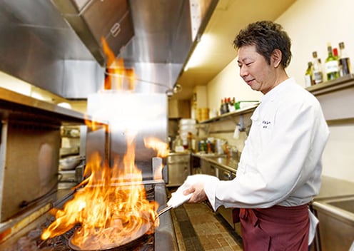 本格的なフレンチを、皆さまにお楽しみいただくために