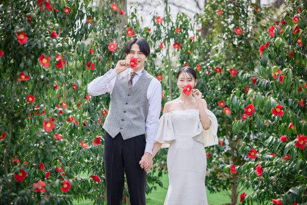 【最速5日データお渡し】前撮りプラン※洋装1点*スタジオ*チャペル*ガーデン撮影*＆アルバム+データ付き