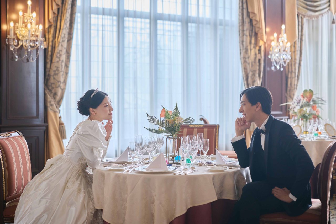 【10/24撮影：O様】式場でシンプルかわいい写真